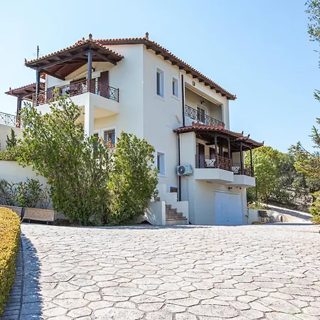 Lahtagas Estate - Private Pool & Sea View - Nature 别墅 路特奇